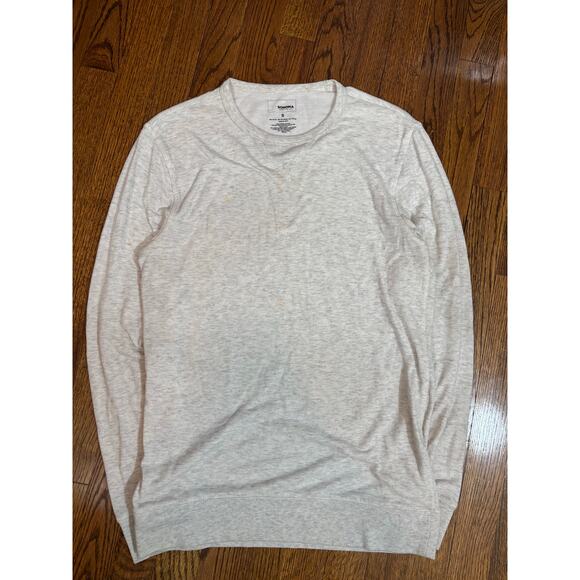 Sonoma Goods For Life Crewneck Sweater Men’s Small Heather Oatmeal - Picture 1 of 3